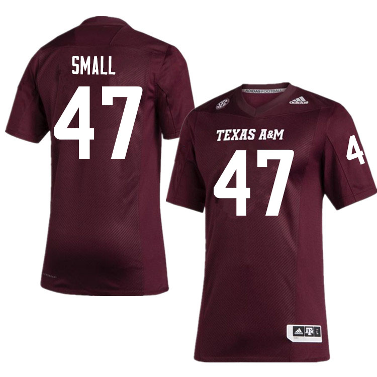 Men #47 Seth Small Texas A&M Aggies College Football Jerseys Sale-Maroon